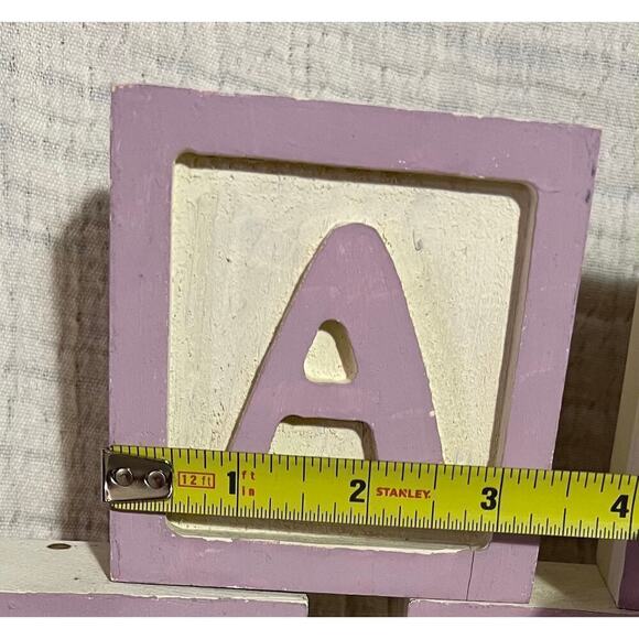 Decorative wooden blocks - Picture 4 of 4